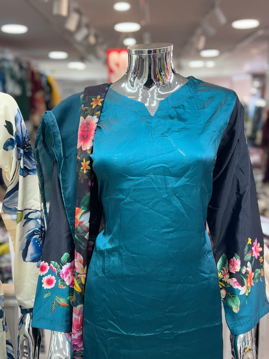 Brit 3 piece luxury Silk_81042 Pakistani ladies suit B197