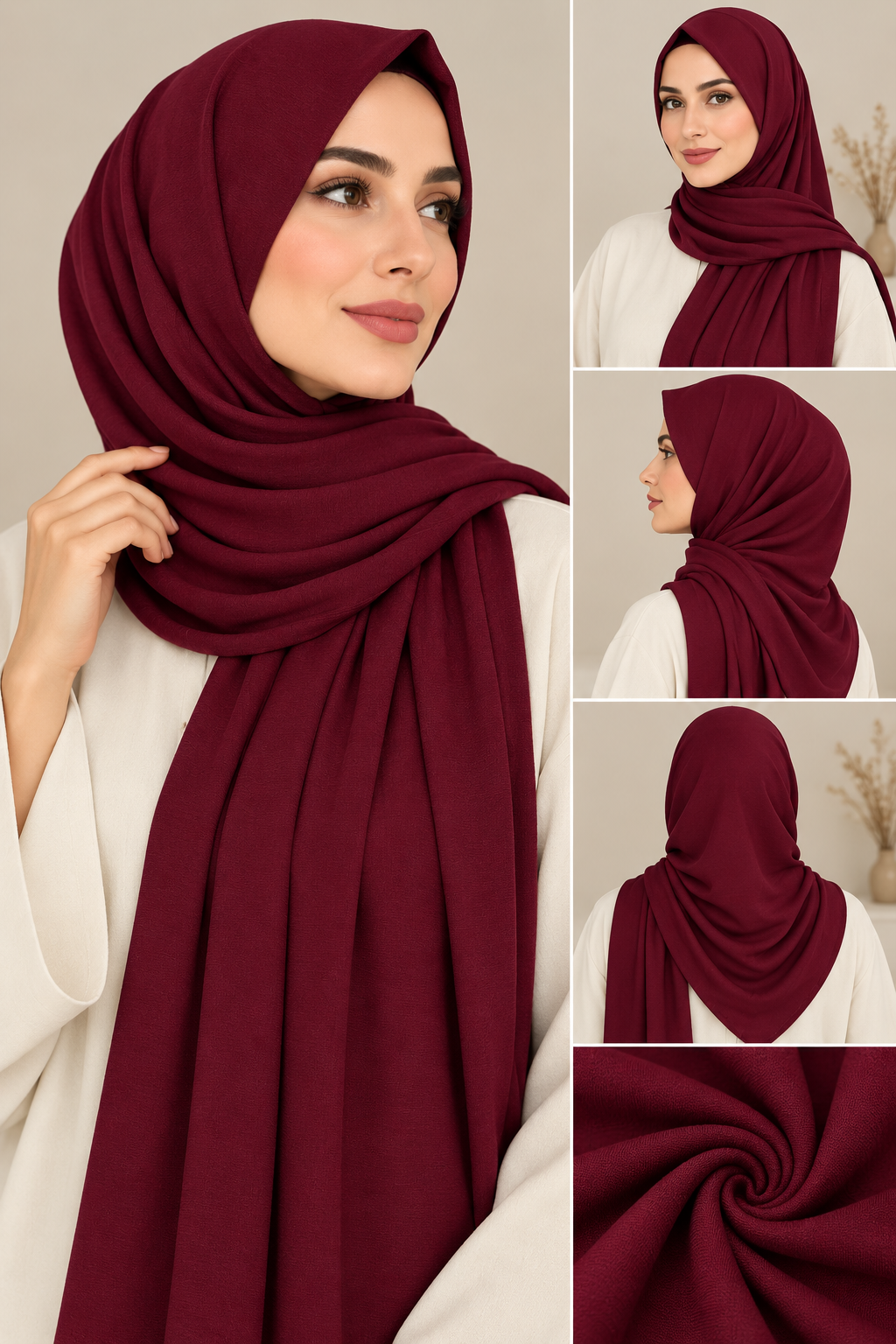 Women’s jersey hijab good Quality ANY 4 for £9.99.    B772