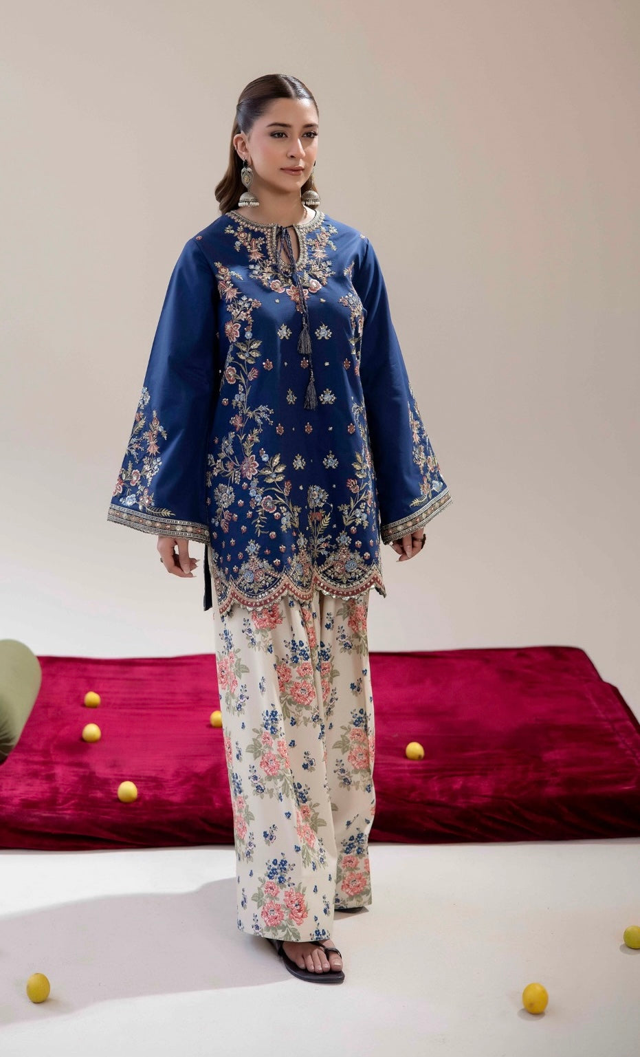 Ethnic 2 piece luxury lawn collection ladies dress B639