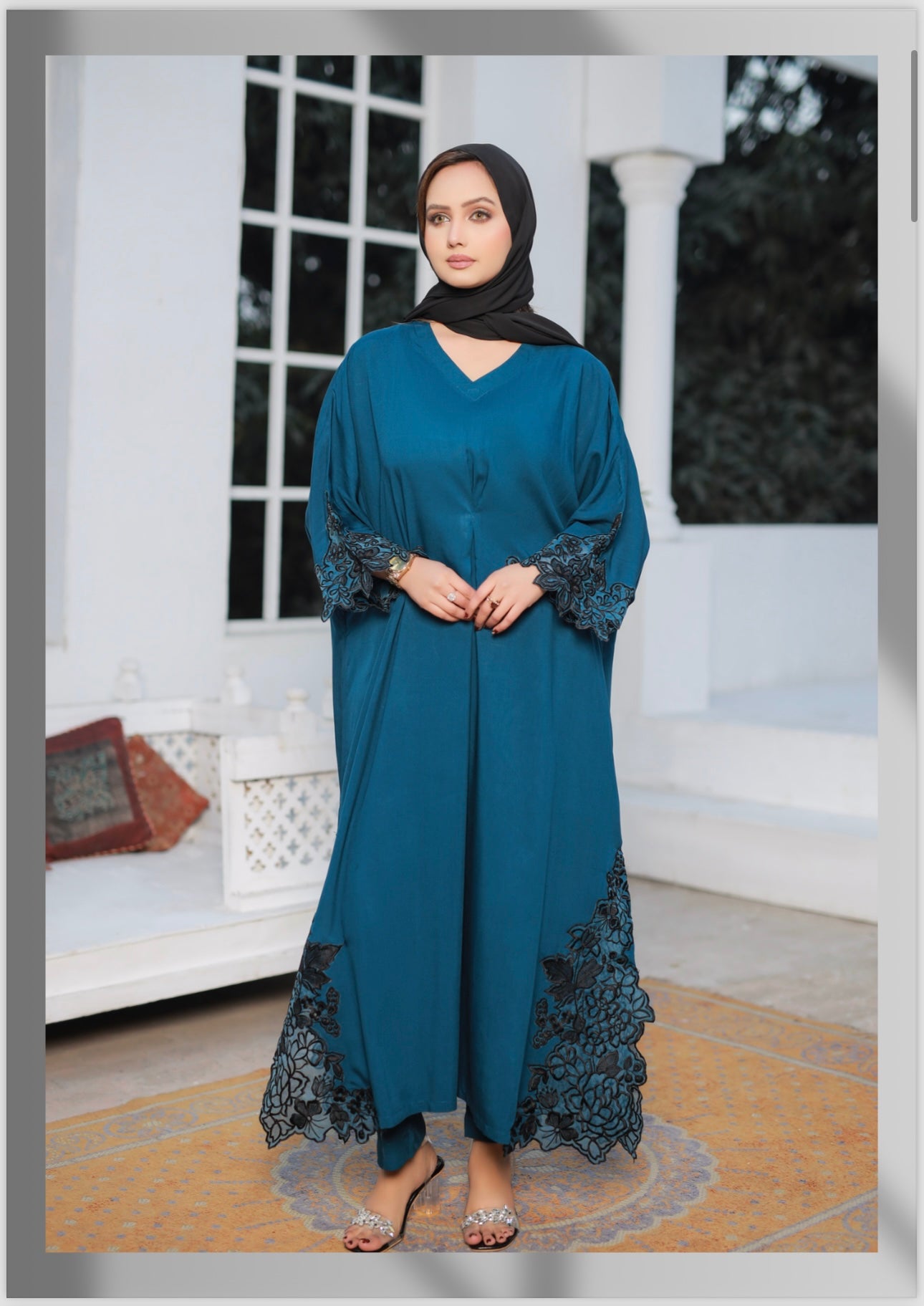 Khaddi inspired 3 piece linen winter collection  B451