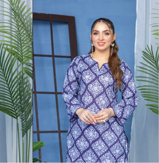 M print inspired 2 piece Lawn_81010 Pakistani ladies suit B173
