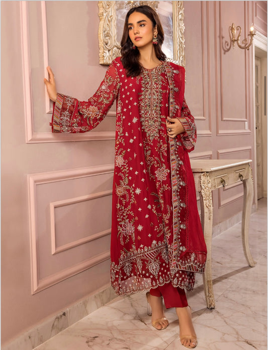 TT ronak mahel luxury chiffon_81042 Pakistani ladies suit B234