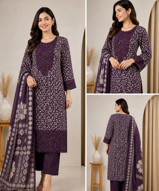 Brit 3 piece ladies viscous collection B581
