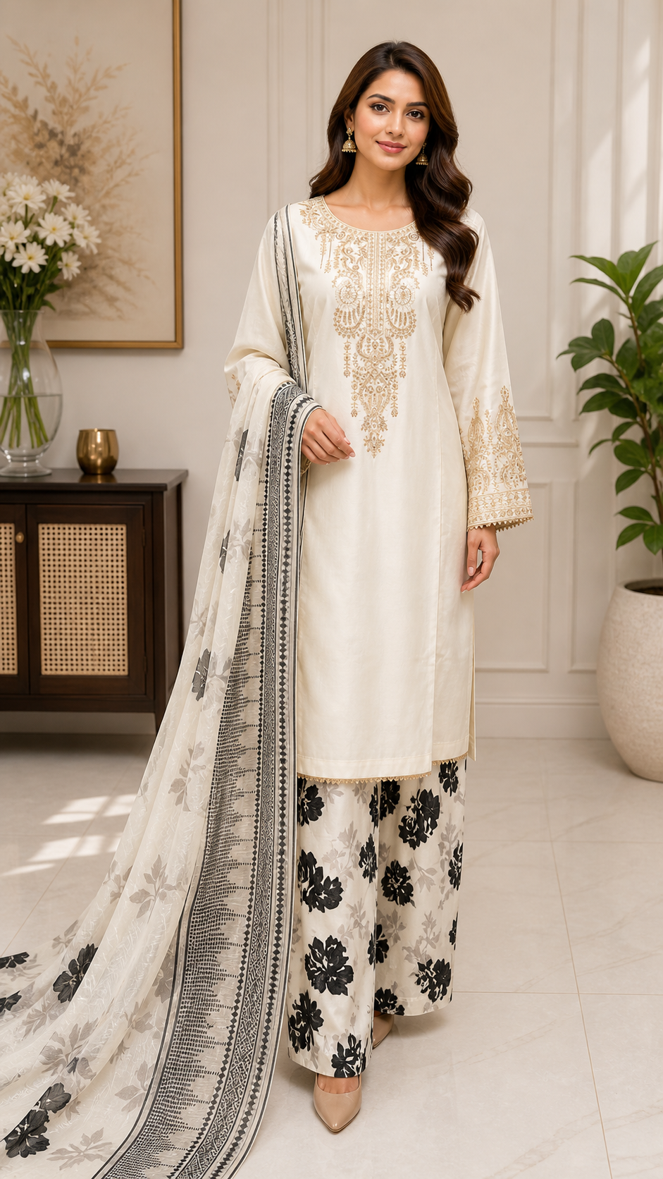 Brit 3 piece ladies viscous collection B578