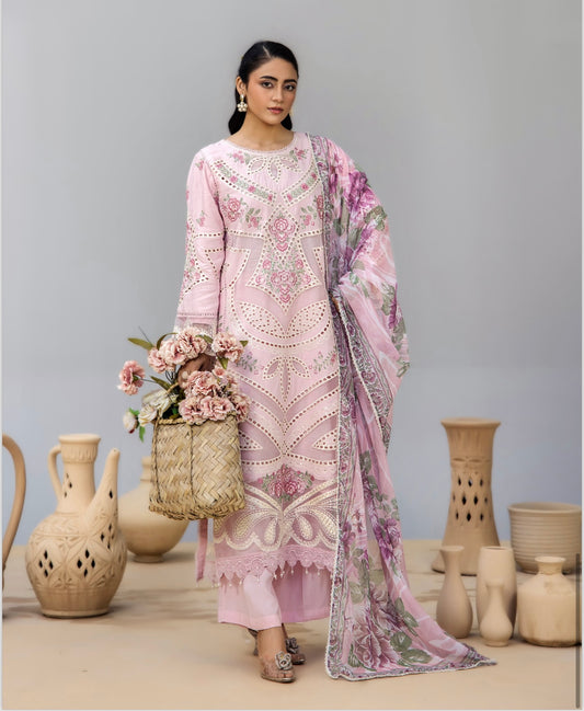 Brit 3 piece luxury lawn_81042 Pakistani ladies suit B196⁷