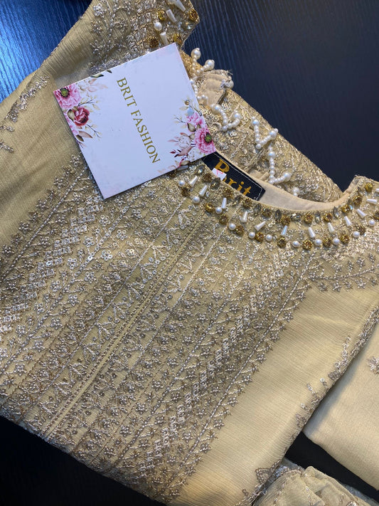 Brit 3 piece luxury chiffon_81042 Pakistani ladies suit B245