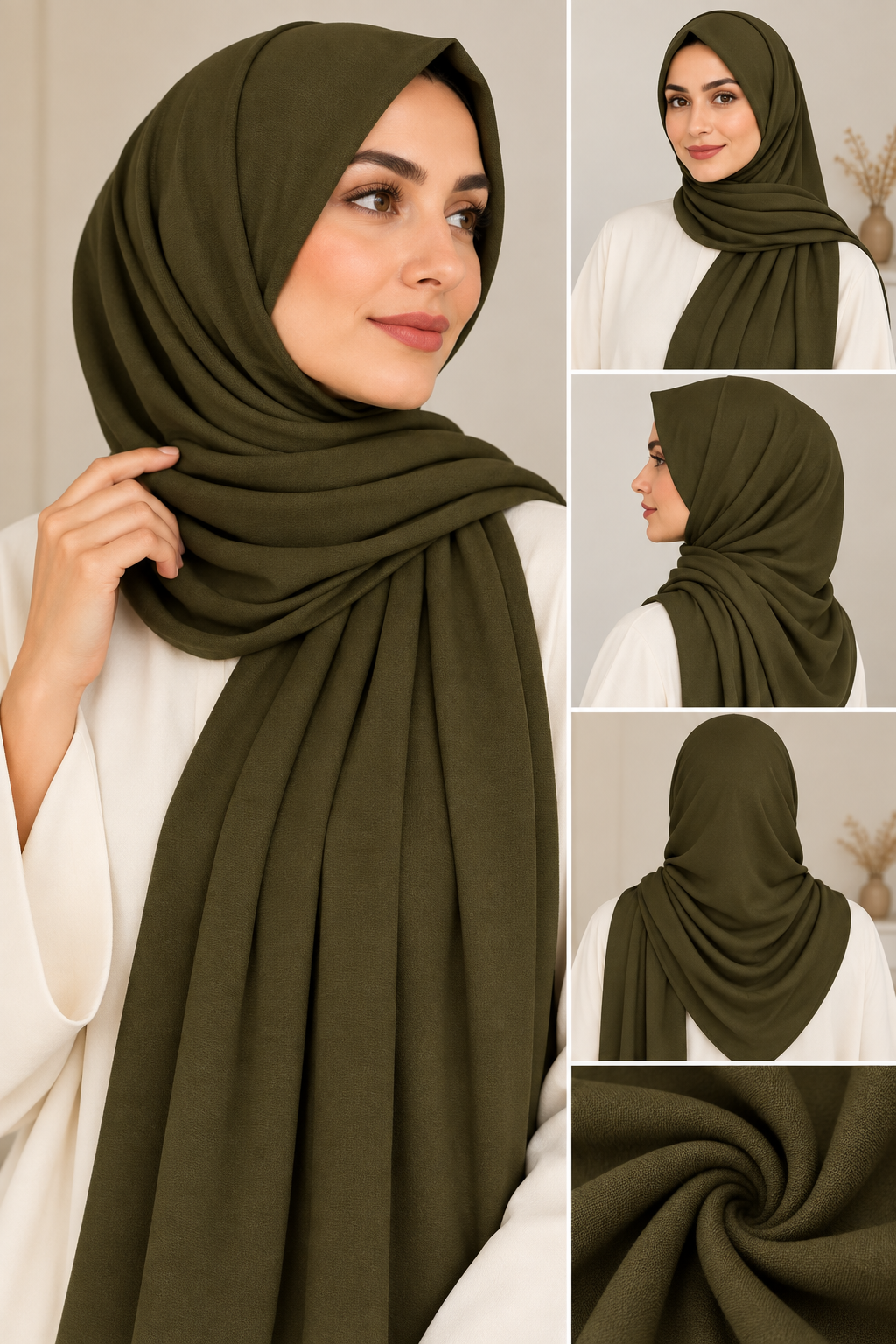 Women’s jersey hijab good Quality ANY 4 for £9.99.    B772