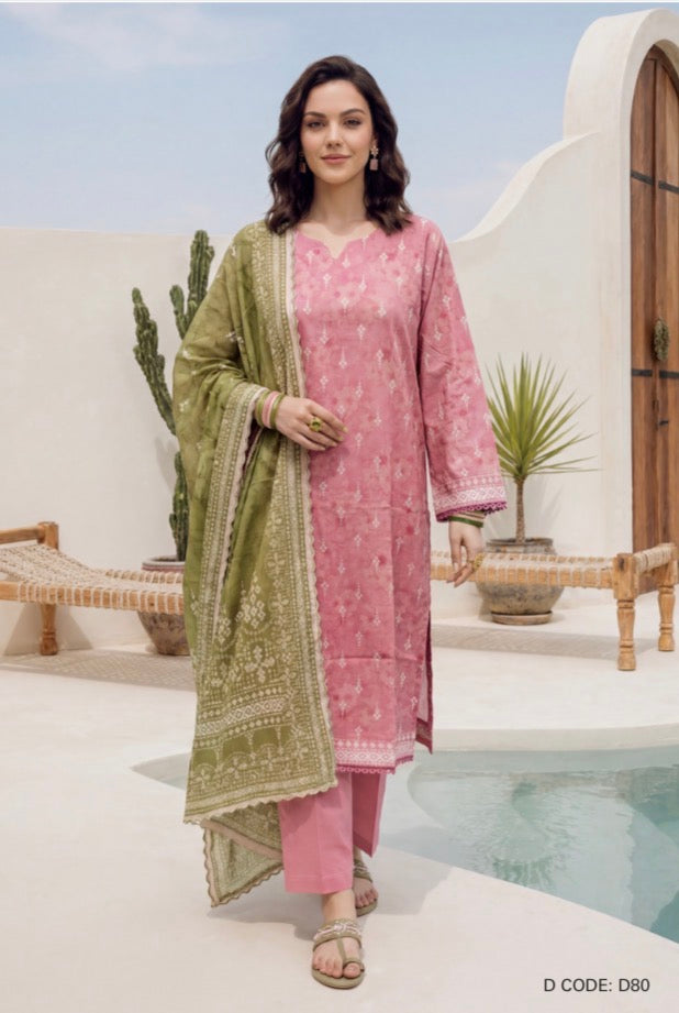 Sana Safina’s inspired 3 piece luxury lawn dress B695