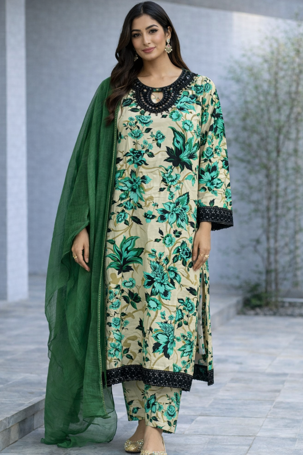 BRIT 3 piece lawn Pakistani ladies suit B542