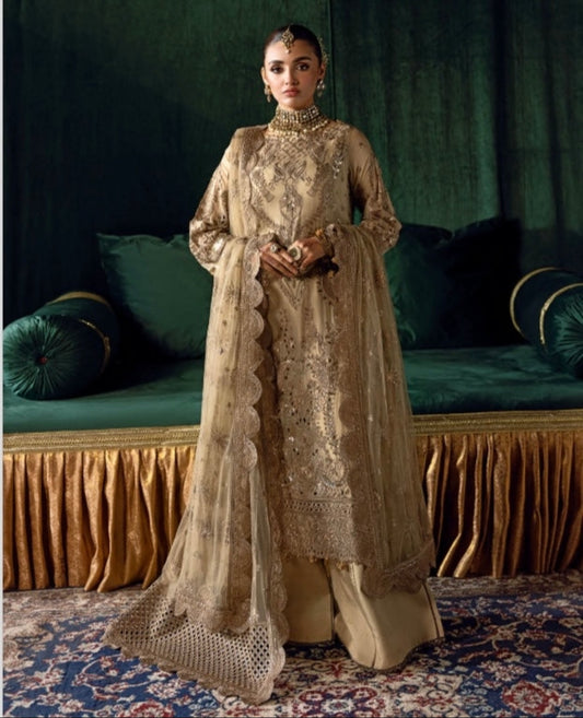 Ramsha 3 piece luxury chiffon _100300 ladies suit B157