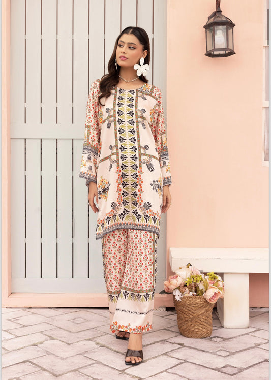 BRIT 2 piece silk_100319 Pakistani ladies suit B163