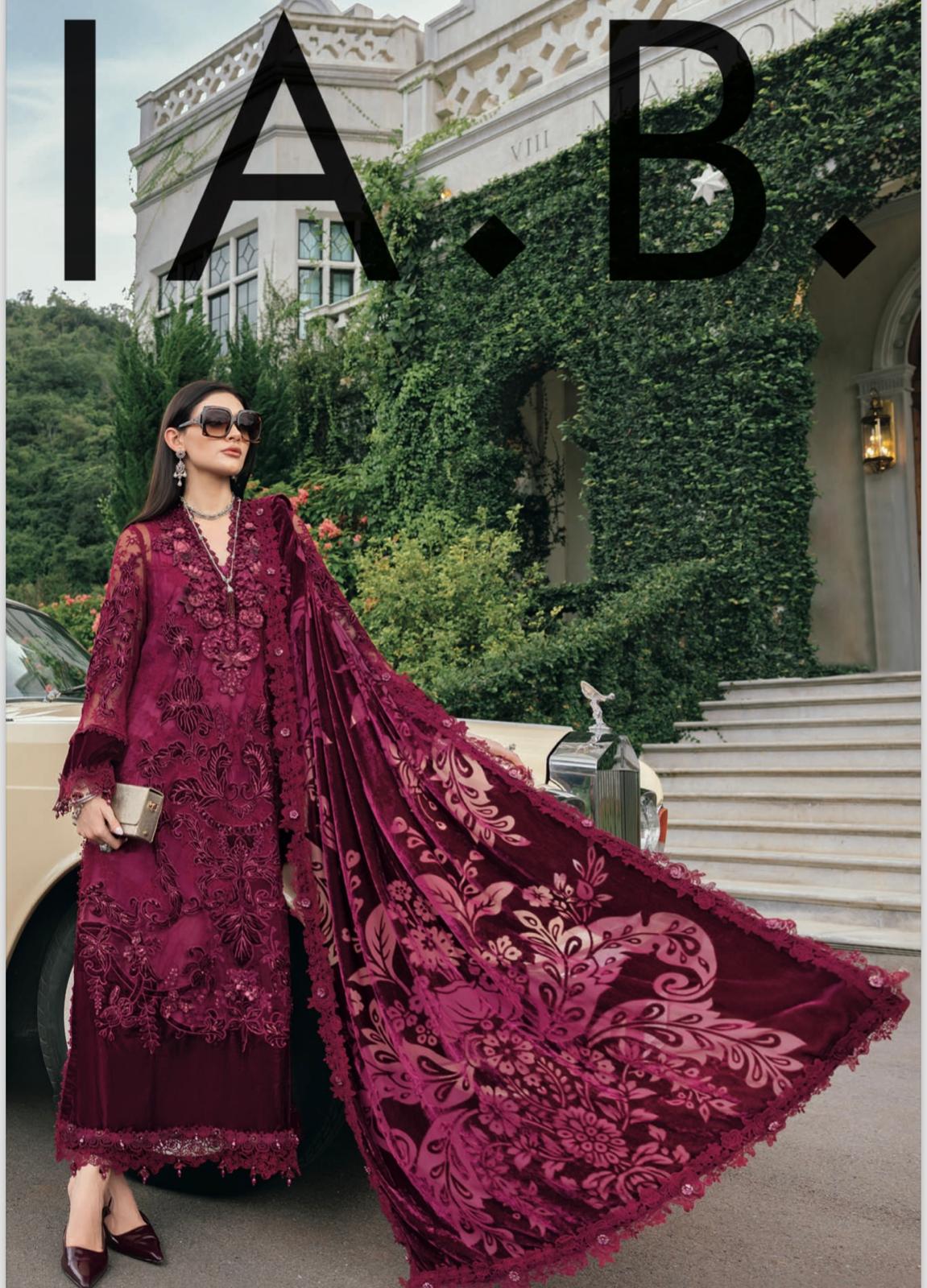 MARIA B  inspired 3 piece LUXURY collection B452