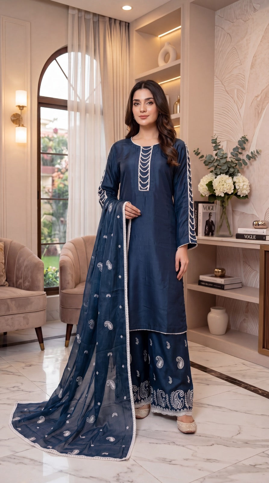 Brit 3 piece ladies Linen collection B576