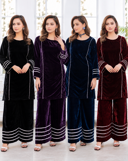 Brit 2 piece winter Valvet_81042 Pakistani ladies suit B836