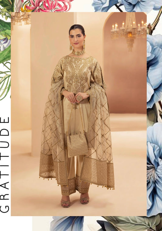 Simrans 3 piece silk_100213 Pakistani ladies suit B136