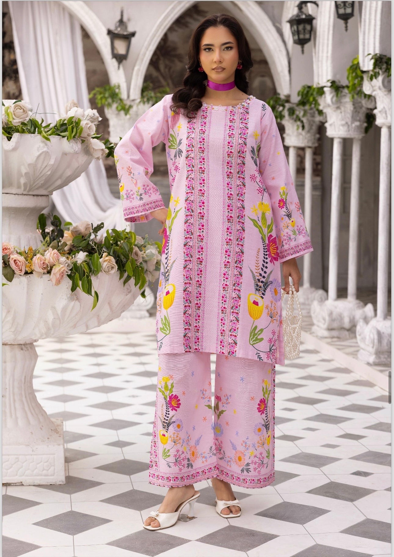 Brit 2 piece Khadar ladies suit_B315