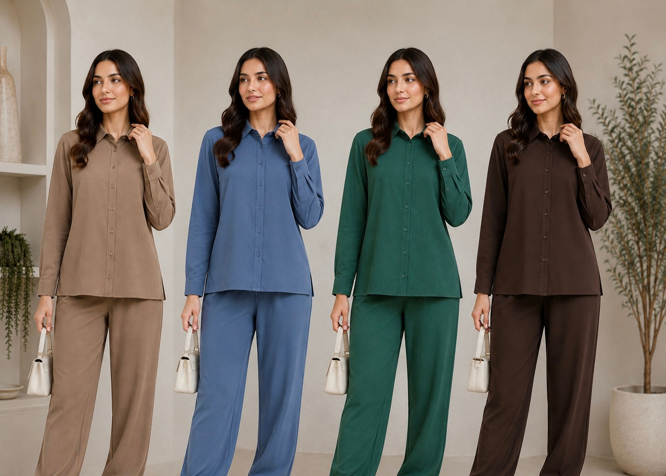 BRIT  2 piece georgette collection ladies dress B732