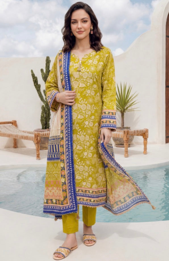 Sana Safina’s inspired 3 piece luxury lawn dress B695