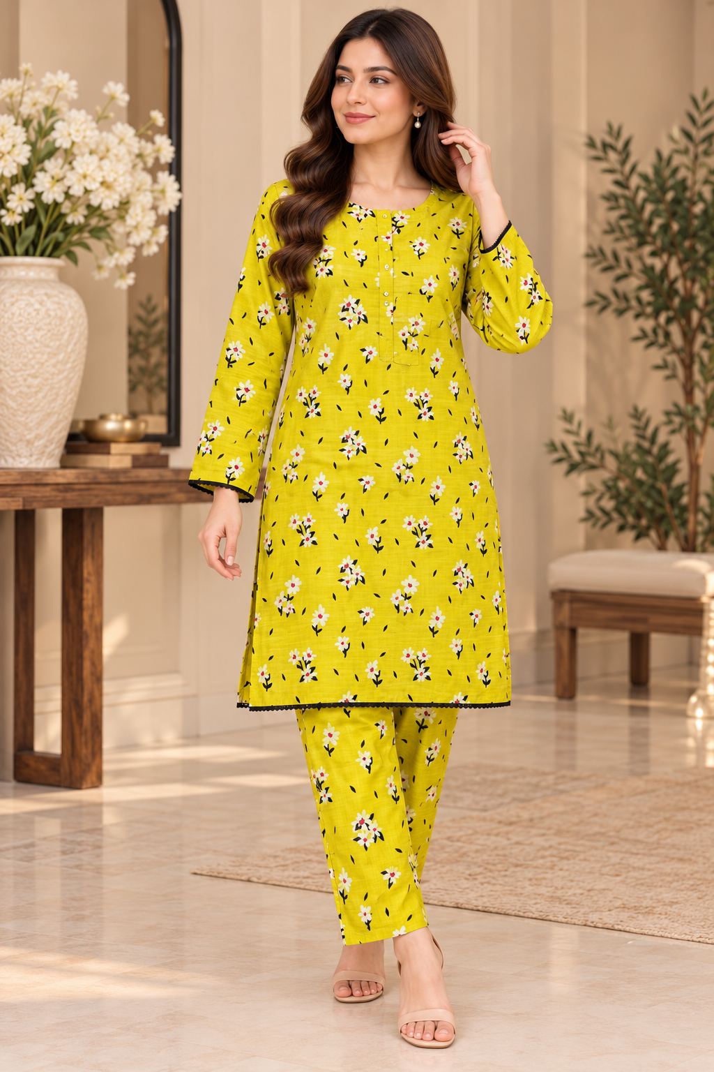 BRIT- GL 2 piece Khadar designer collection  B839
