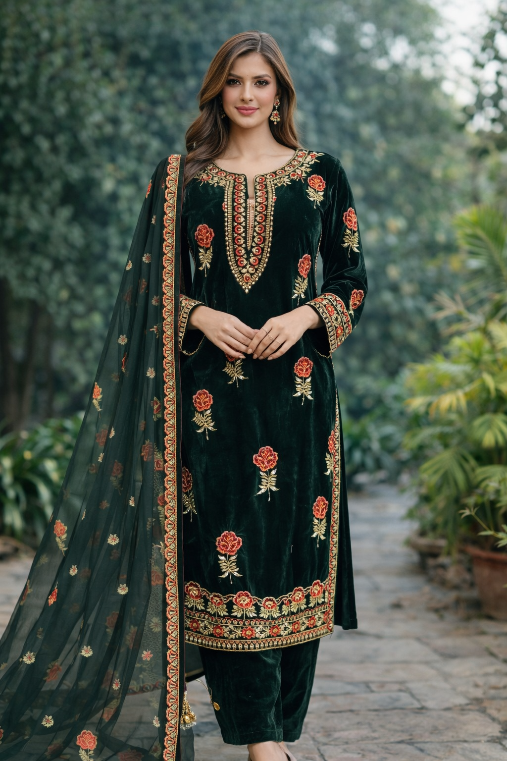 Brit 3 piece Micro Valvet winter collection  B435