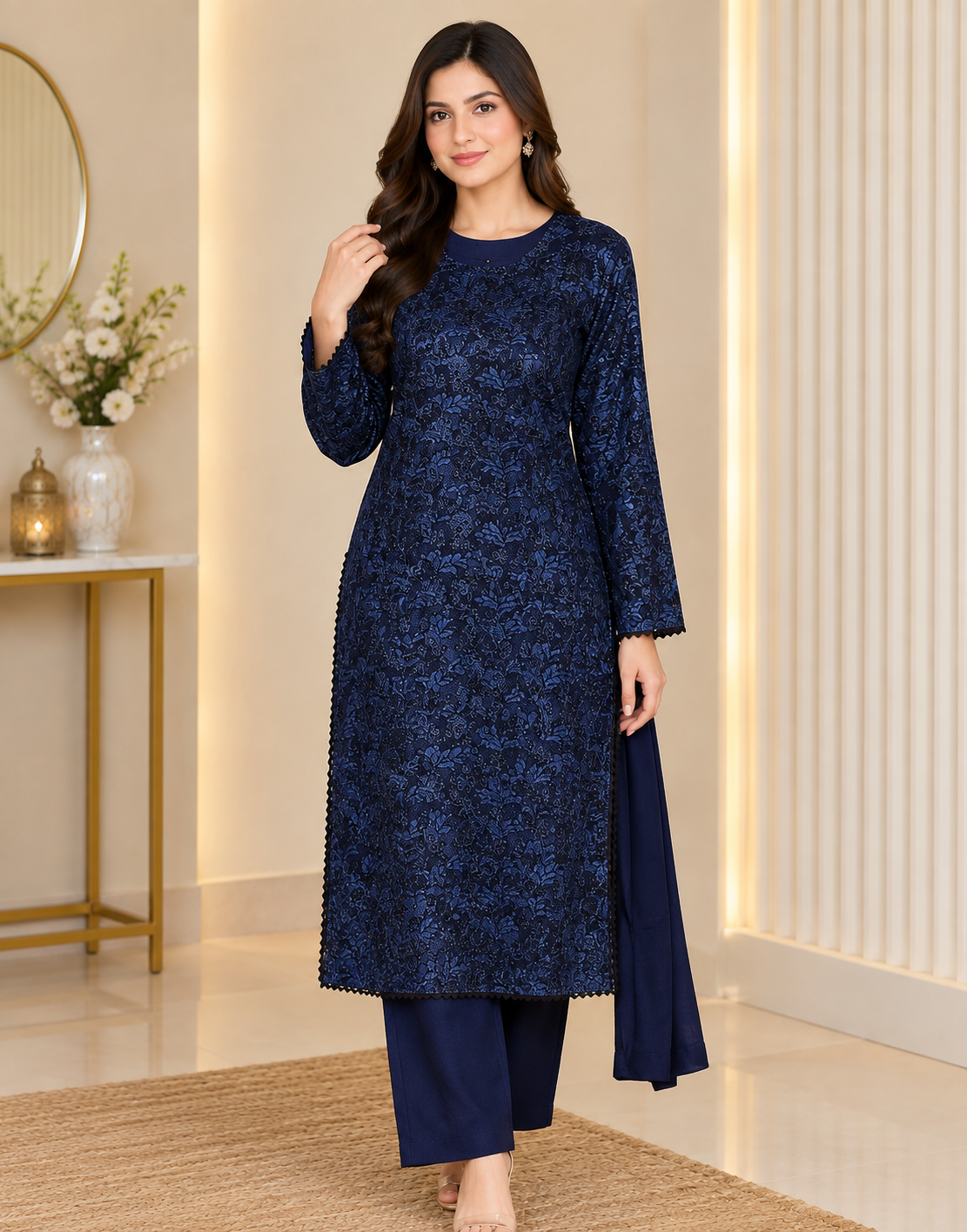 BRIT 3 piece designer Palachi collection ladies dress B742