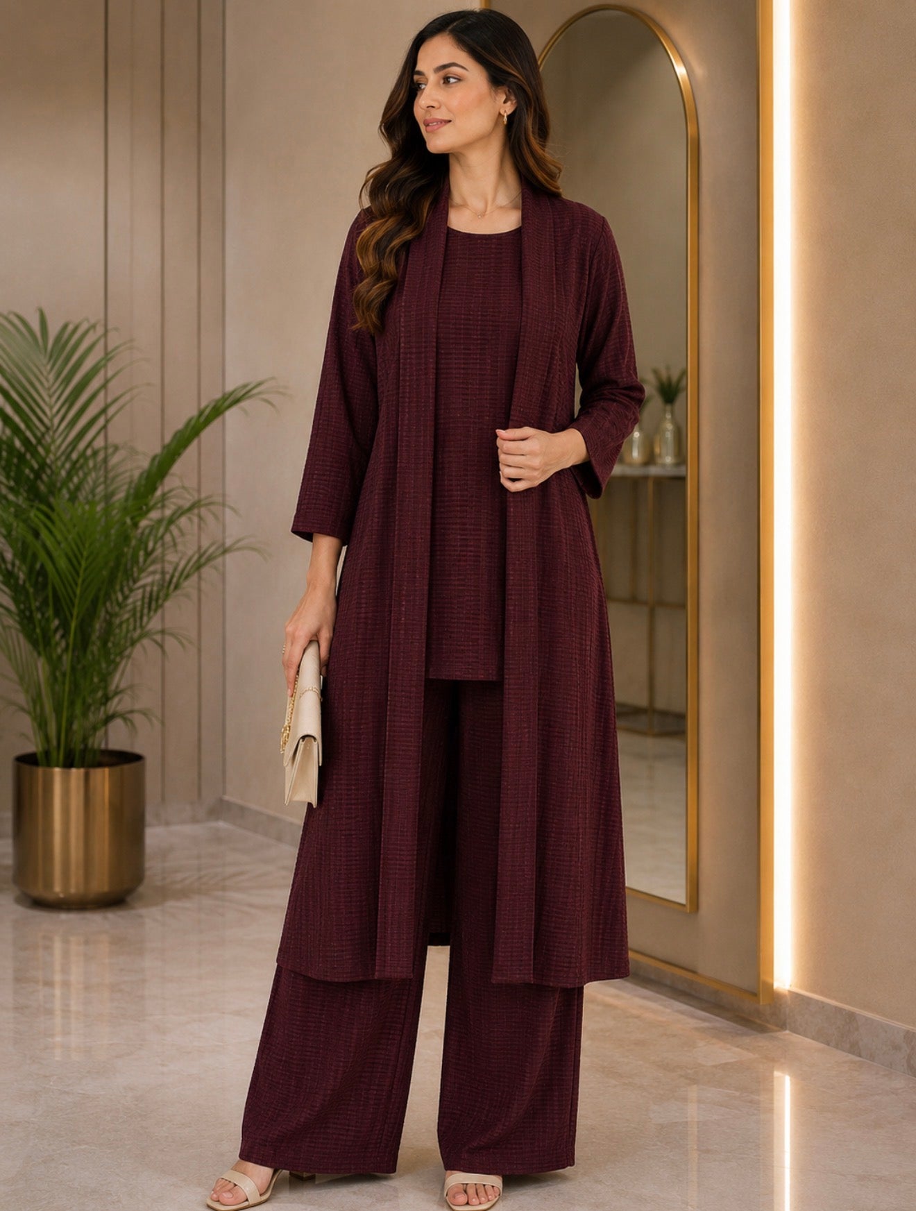 BRIT 3 piece georget collection ladies dress B756
