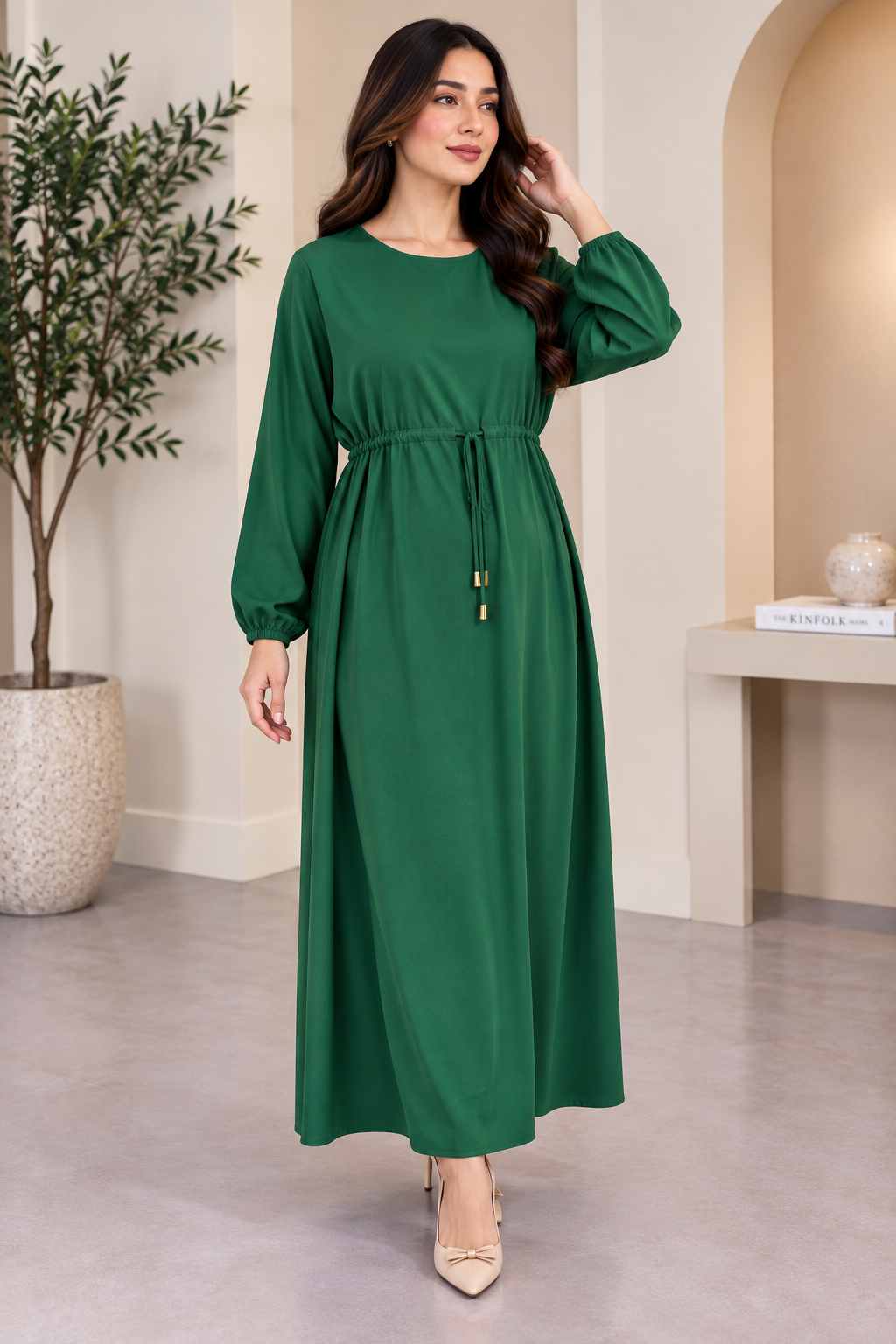 BRIT GL 1 piece modest wear maxi collection  dress B790