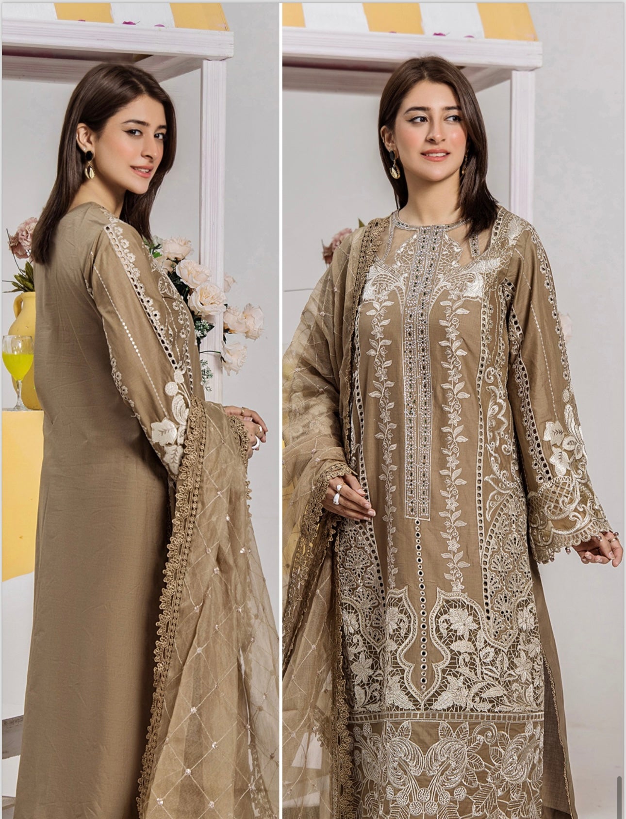 BRIT Mahnoor 3 piece lux lawn_100316 Pakistani ladies suit B161