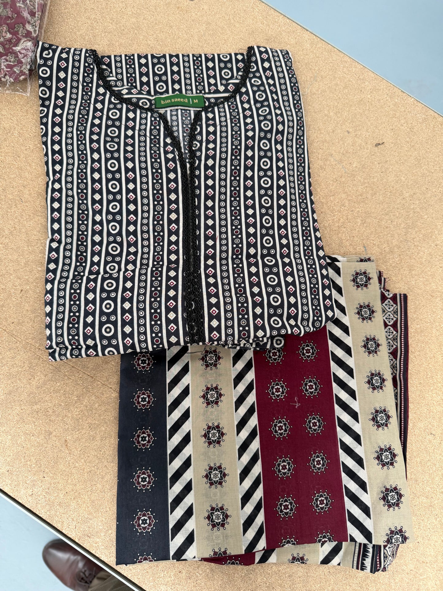 Bin Saeed 3 piece luxury lawn collection ladies dress B647