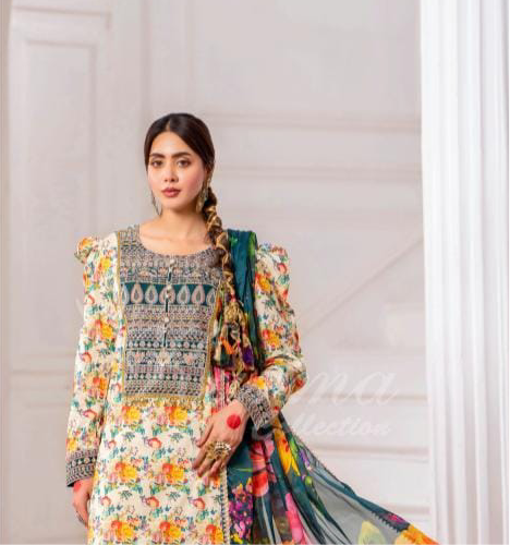 Karma original designer lawn_81041 Pakistani ladies suit B176