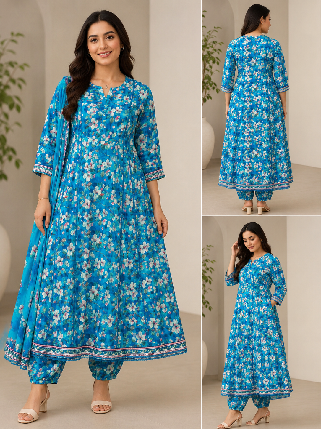 Bin Saeed 3 piece luxury lawn collection ladies dress B671