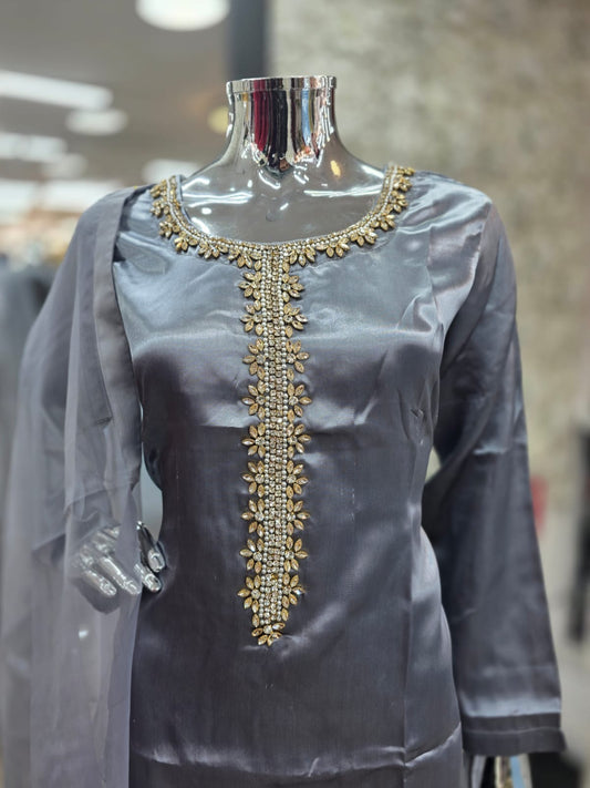 Brit 3 piece luxury silk_81042 Pakistani ladies suit B208