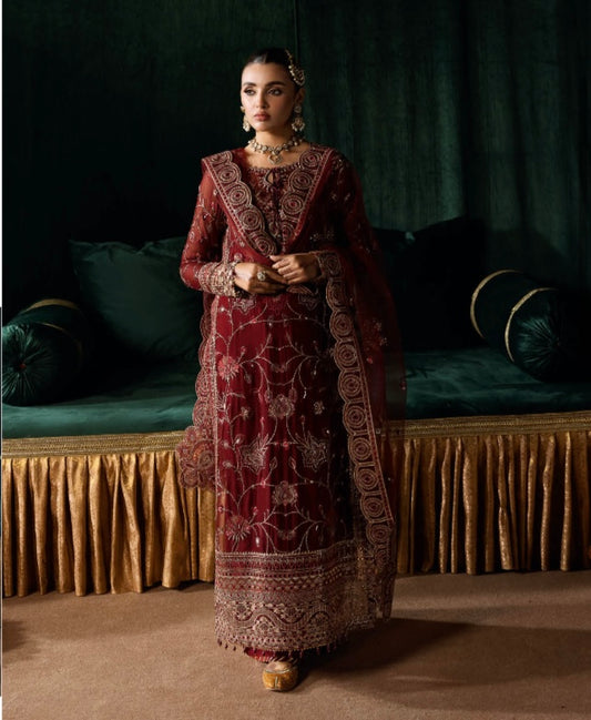 Ramsha 3 piece luxury chiffon _100300 ladies suit B157