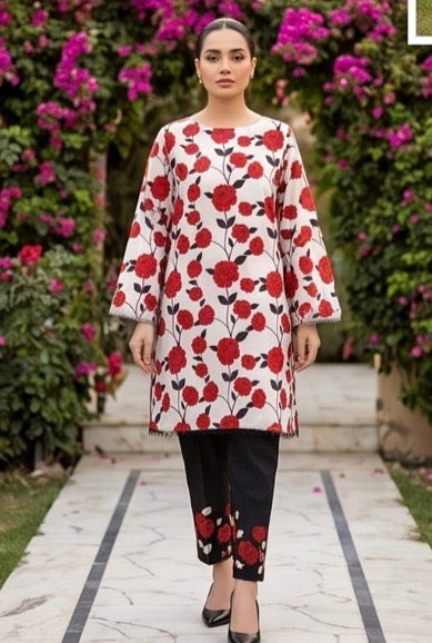 BRIT 2 piece luxury lawn collection ladies dress B668