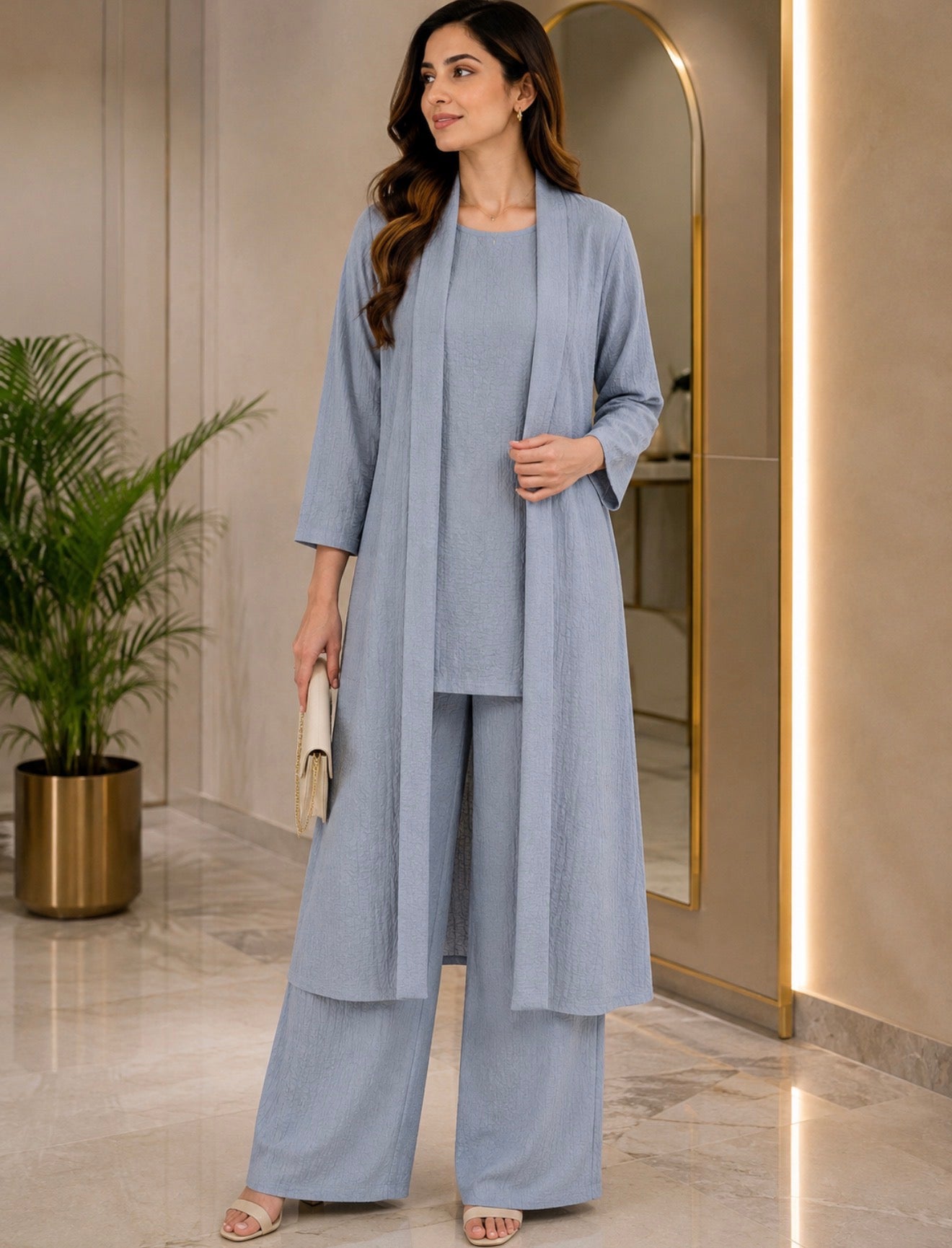 BRIT 3 piece georget collection ladies dress B756