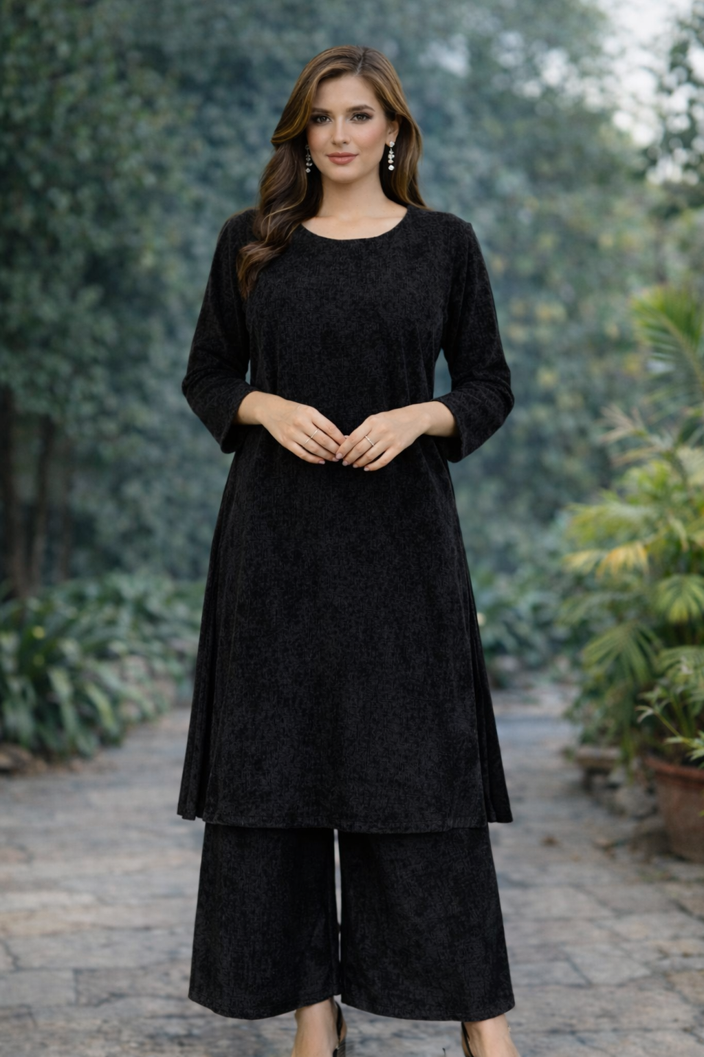 Brit 2 piece Modest wear_81042 Pakistani ladies suitTeal B418
