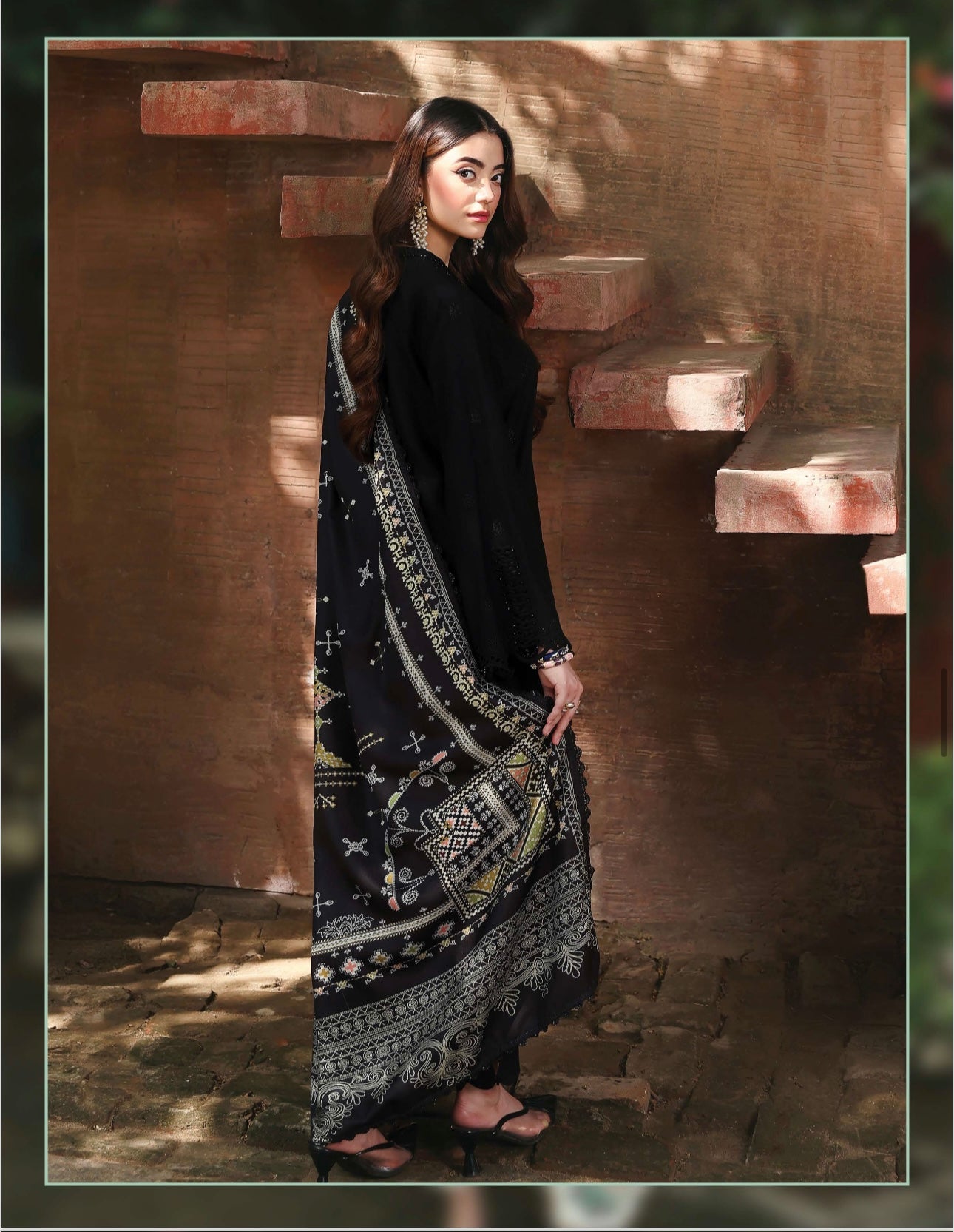 Brit MEHAR 3 piece luxury Chicken Kari _81042 Pakistani ladies suit B316
