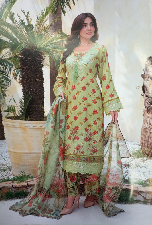 Brit luxury linen 3 piece_4038 Pakistani suits for ladies B262