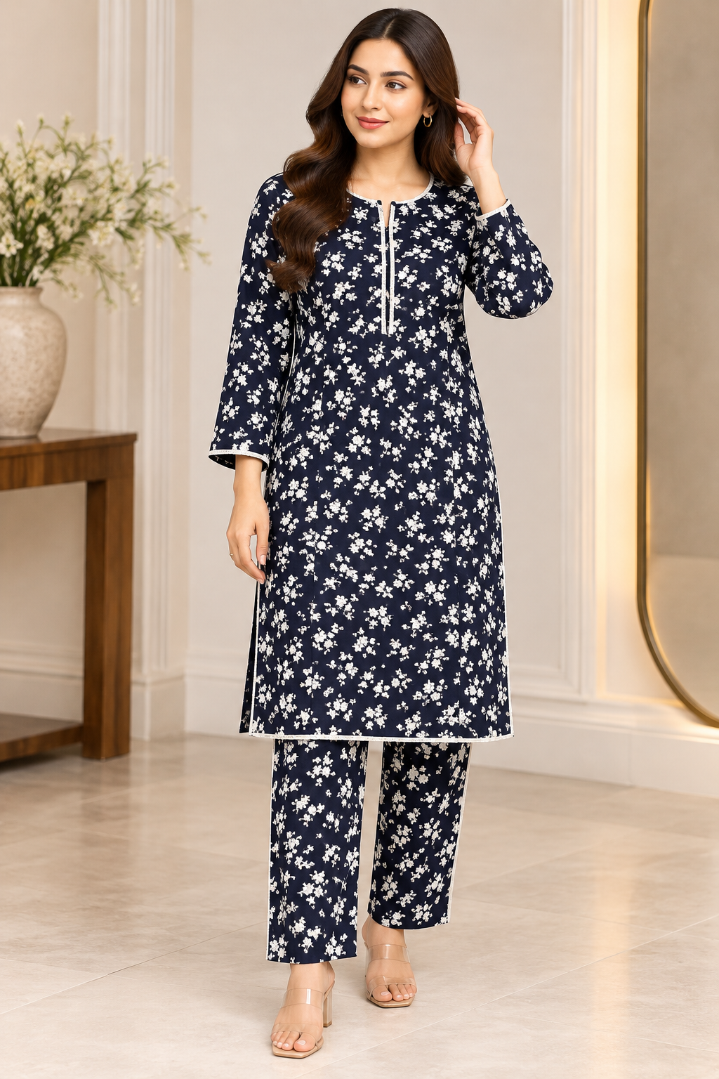 BRIT- GL 2 piece Khadar designer collection  B825