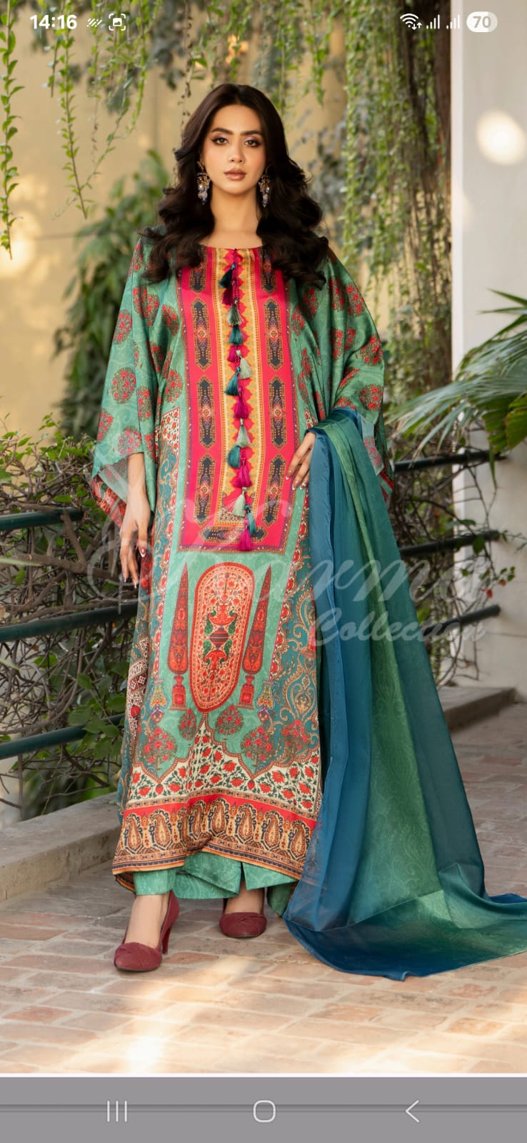 Karma Original 3 piece silk _81042 Pakistani ladies suit B468