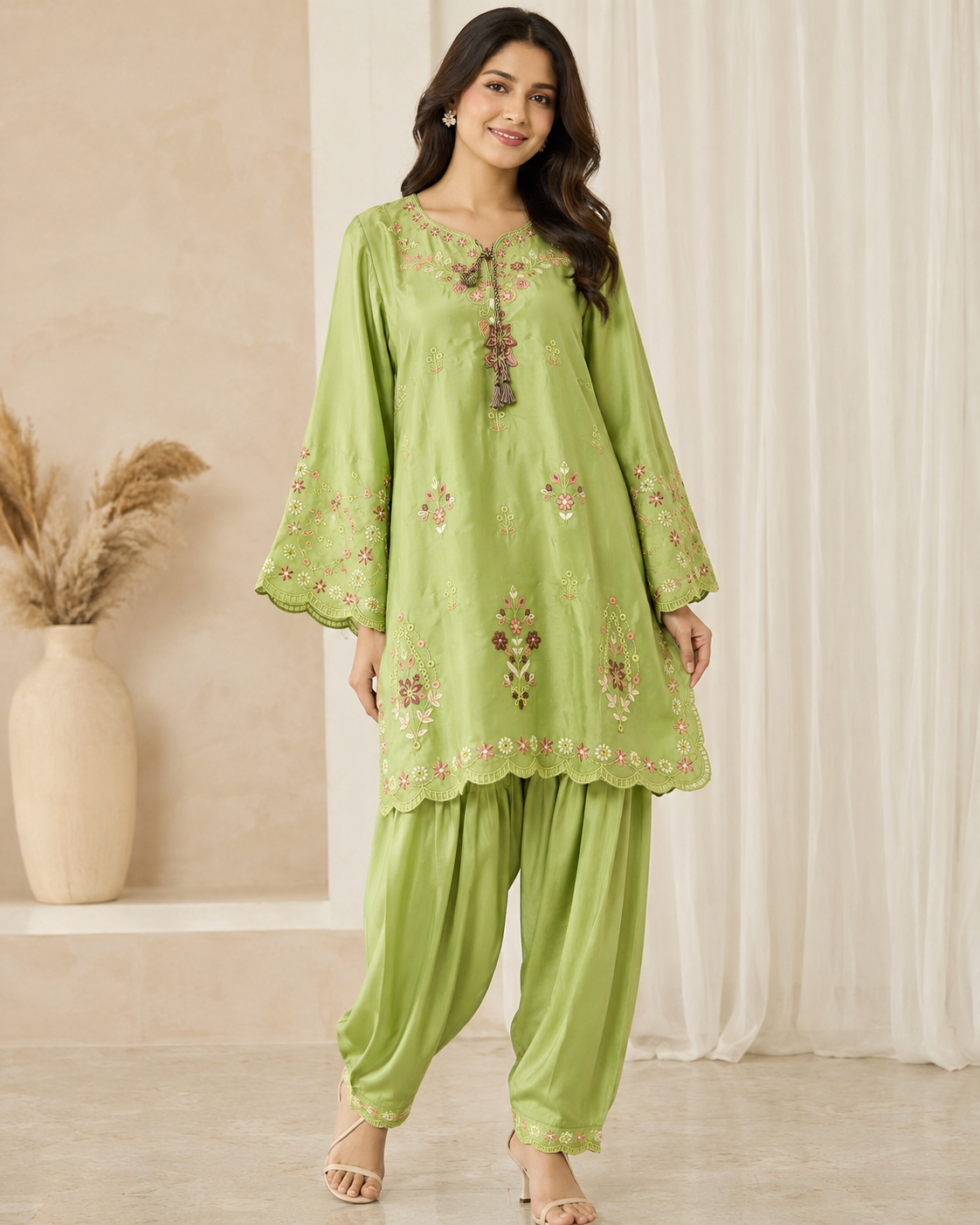 BRIT 2 piece luxury SILK collection B716