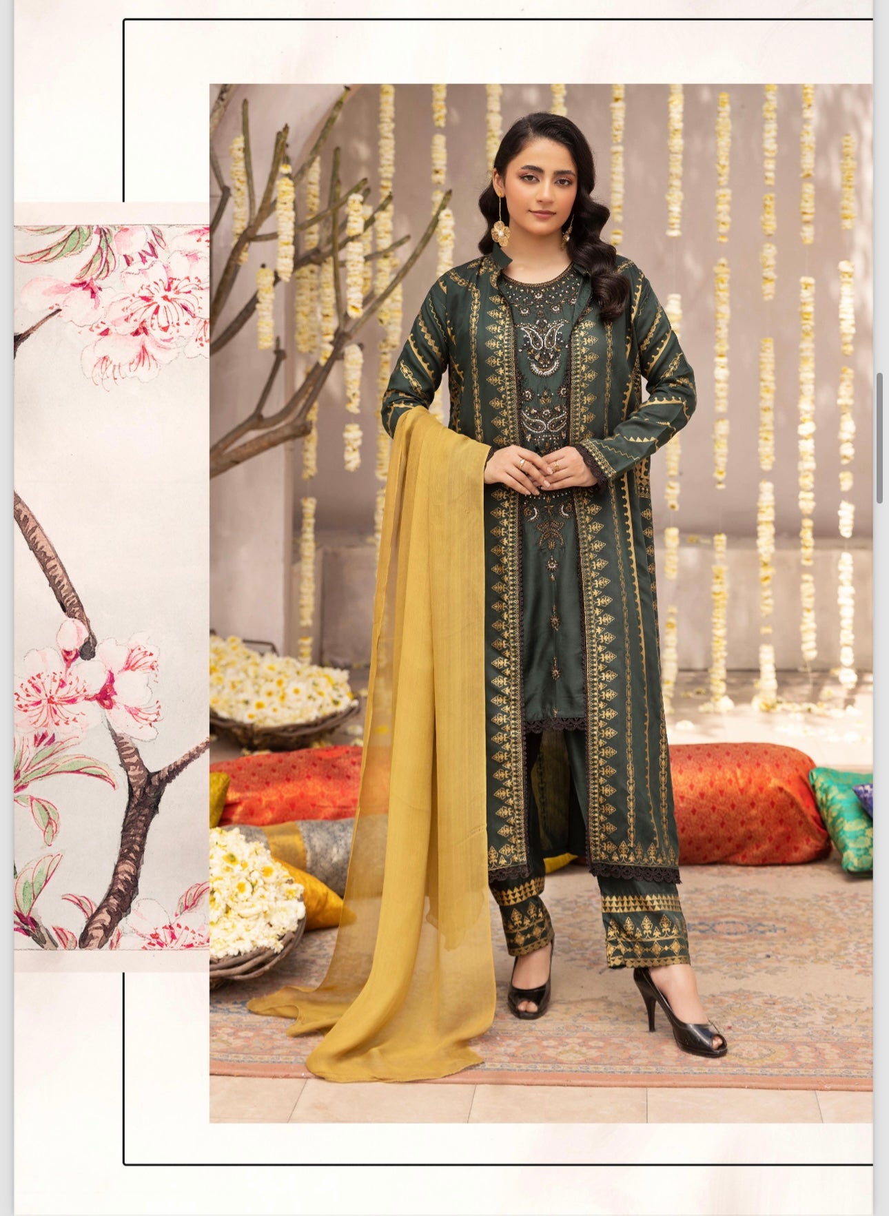 Simrans 3 piece viscose_100299 ladies suit B156