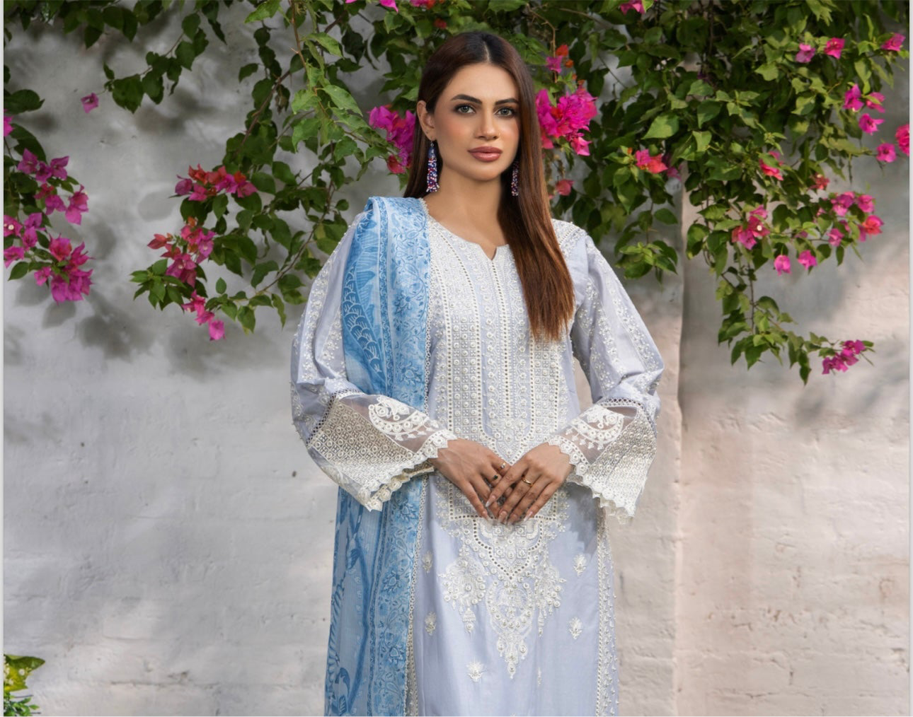 BRIT Ishrat 3 piece lux lawn_100326 Pakistani ladies suit B165