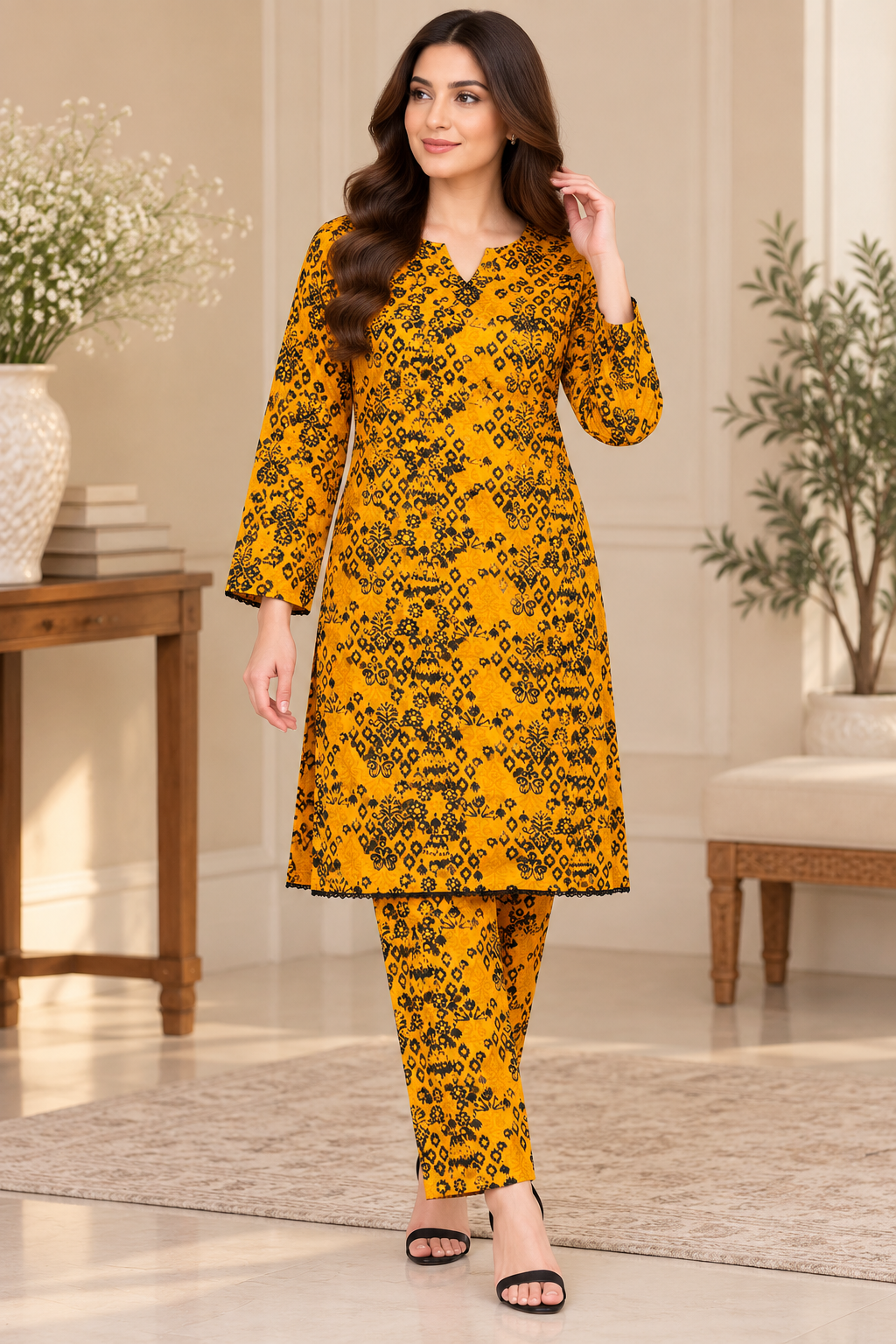 BRIT- GL 2 piece Khadar designer collection  B839