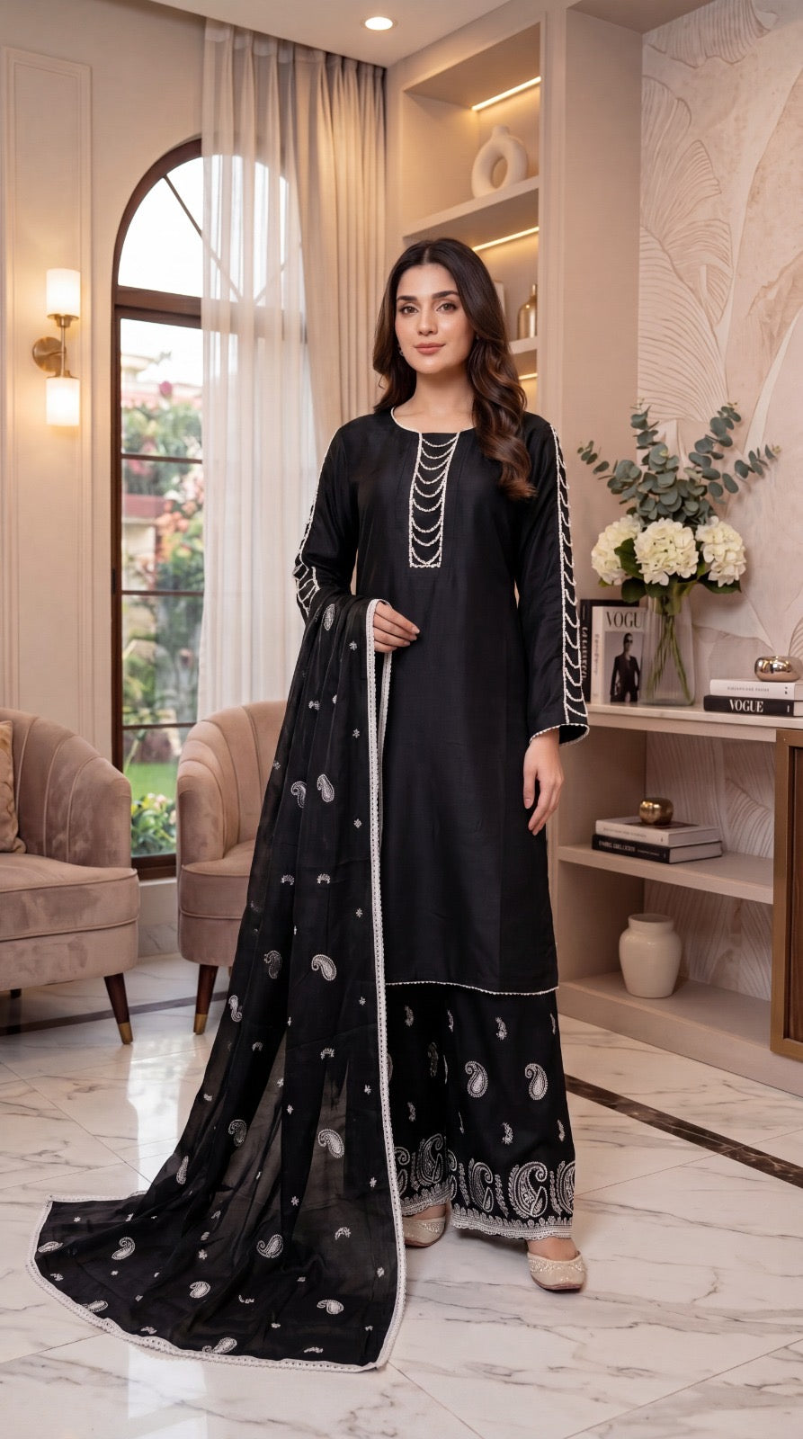 Brit 3 piece ladies Linen collection B576