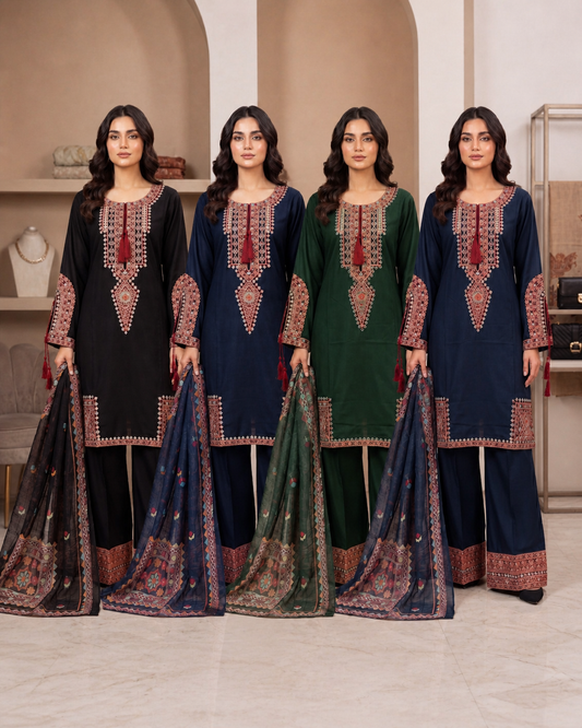 Brit 3 piece ladies Linen collection B583