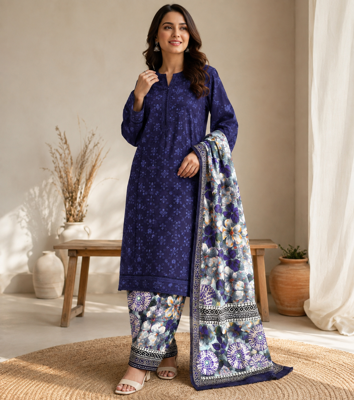 Brit 3 piece luxury chicken Kari collection B722