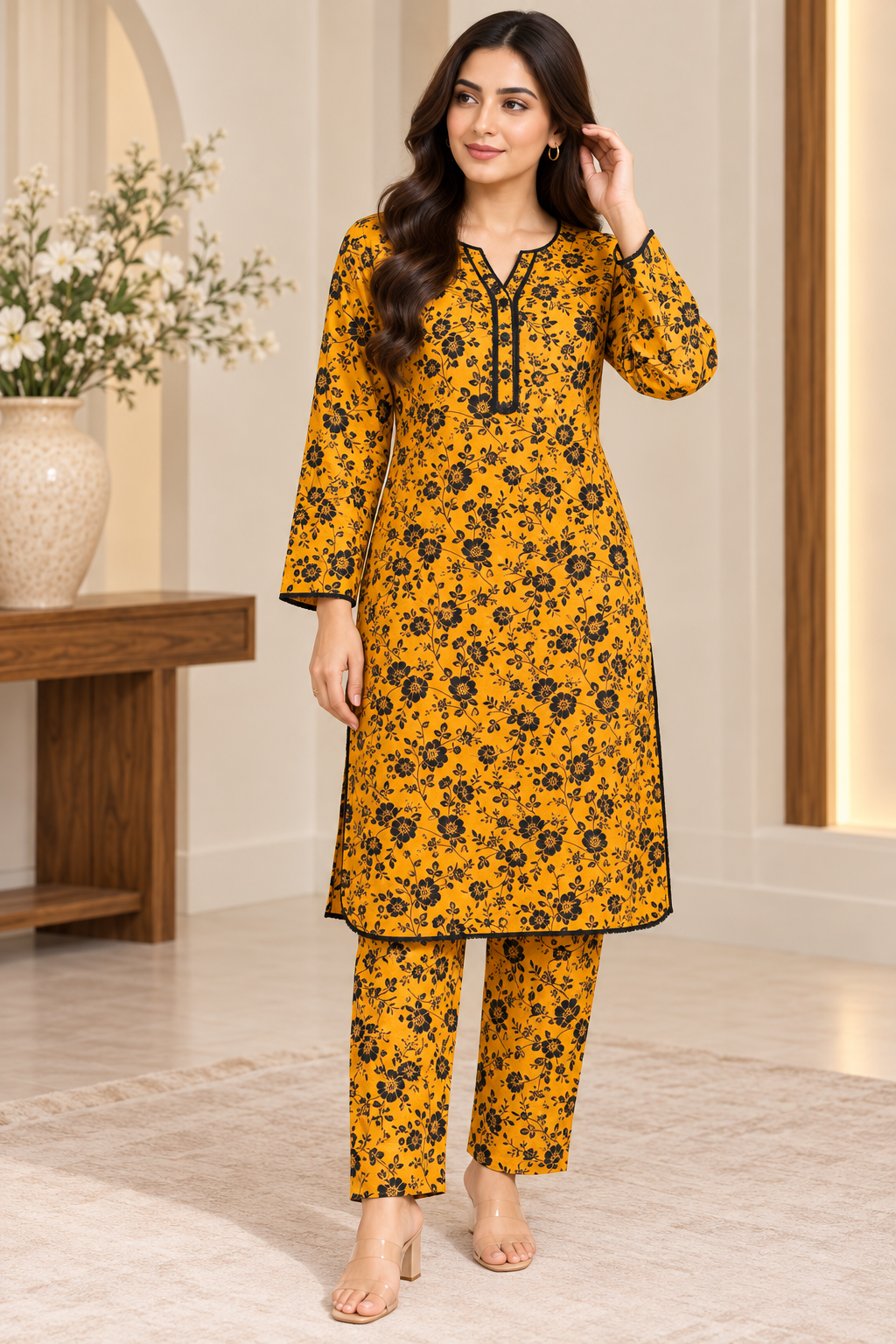 BRIT- GL 2 piece Khadar designer collection  B825