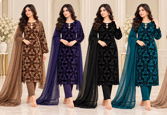 BRIT- GL 3 piece palachi designer collection B835