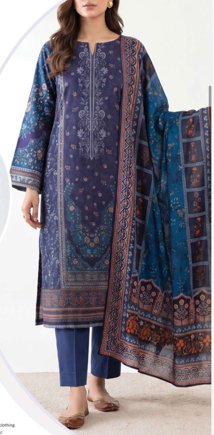 Sana Safinaz inspired 3 piece luxury lawn collection ladies dress B683